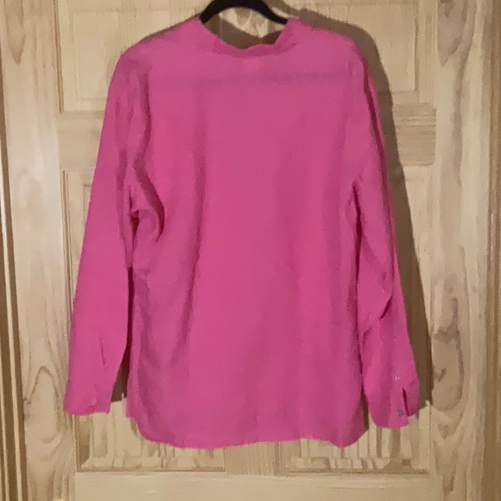 EUC Linen CHICOS blouse SIZE 2 - Picture 6 of 6